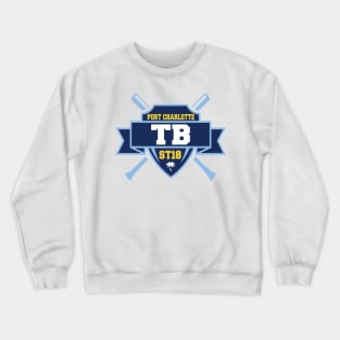 Port Charlotte, Florida Spring Baseball! Crewneck Sweatshirt